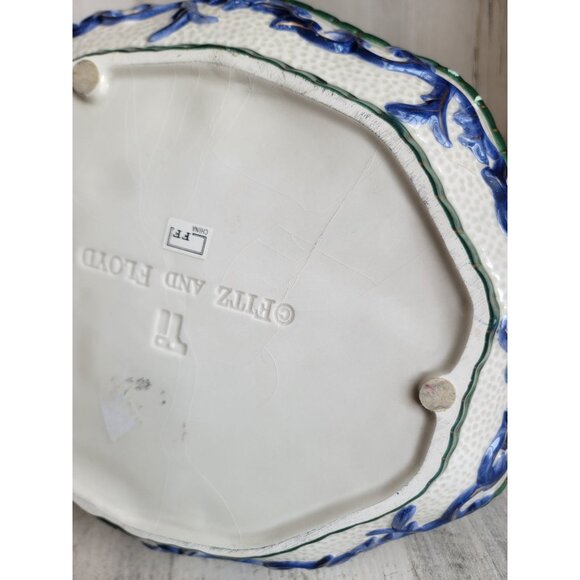 Fitz Floyd AS IS Fruit platter plate vintage xmas kitchen - Picture 5 of 7